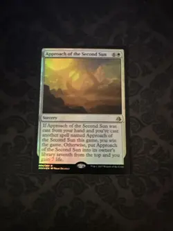 Mtg Amonkhet Approach of the Second Sun FOIL - Image 1