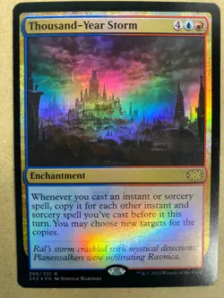 MTG 1x FOIL Thousand-Year Storm 286 Double Masters 2022 Magic Gathering x1 NM - Image 1