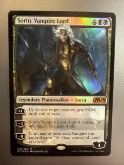 Sorin, Vampire Lord 2020 Core Set Foil Magic the Gathering - Image 1