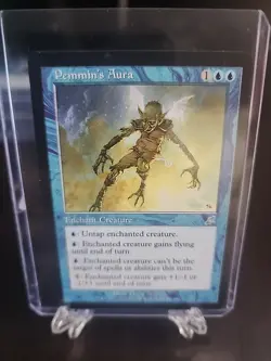 MTG Pemmin's Aura Scourge 45/143 Regular Uncommon Near Mint NM - Image 1