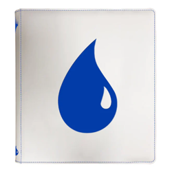 Magic The Gathering: Mana 8 - Island 12 -Pocket PRO-Binder - Island - Image 1