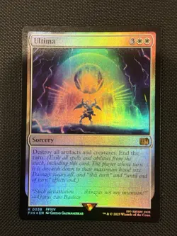 Ultima Foil Final Fantasy 0038 Near Mint Magic The Gathering TCG NM - Image 1