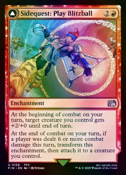 Sidequest: Play Blitzball FINAL FANTASY (FIN) NM MTG Foil - Image 1