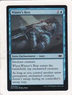 Magic: MTG: Modern Horizons: Foil: Winter's Rest - Image 1