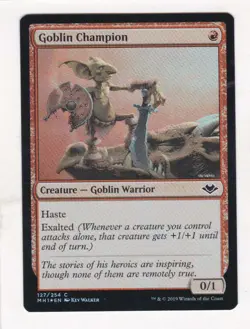 Magic: MTG: Modern Horizons: Foil: Goblin Champion - Image 1