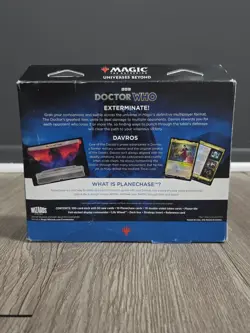 Magic The Gathering Doctor Who Commander Deck Masters of Evil New Sealed 195166228815 - Image 3