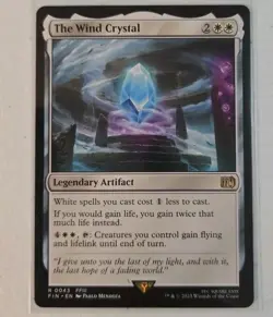 MTG The Wind Crystal NM-Mint Final Fantasy - Image 1