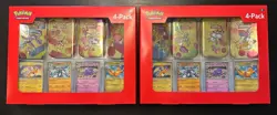 Pokemon 4 Pack Mini Tins + 4 Promo Cards Bundle - 151 SAMS CLUB EXCLUSIVE 2x - Image 1