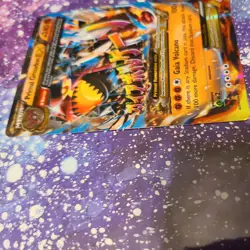 VIDEO* Pokemon TCG Mega M Rayquaza EX Holo Card 61/108 Roaring Skies Ultra Rare - Image 4