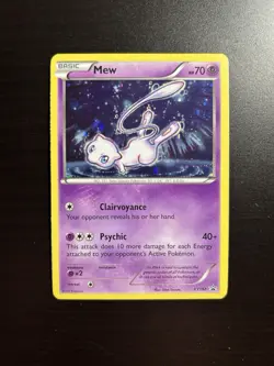Pokemon Mew XY192 XY Holo Great Condition Fast Shipping - Image 3