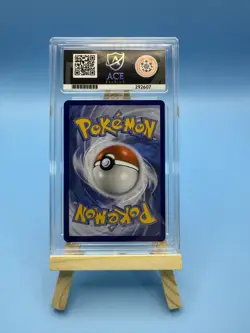 Charmander 008/078 Stamped Pokemon GO Reverse Holo Pokemon TCG Ace Graded 9 - Image 2