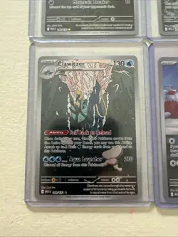 Pokemon TCG Mega Evolution Illustration Rare Lot Of 4 NM - Image 4