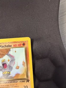 Pokemon TCG Dark Machoke 1st Edition Team Rocket 40/82 LP Vintage Rare - Image 5