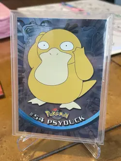 2000 Topps Chrome Pokemon Psyduck #54 - Vintage - Image 3