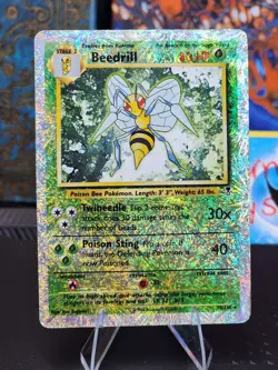 Pokemon Beedrill 20/110 Reverse Holo #20 Legendary Collection WOTC 2002 Rare HP - Image 1