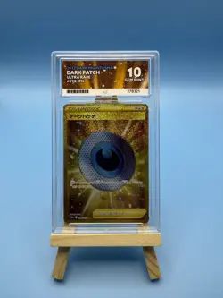 2022 POKEMON SWORD & SHIELD Dark Phantasma SECRET 098 FULL ART/DARK PATCH ACE 10 - Image 1