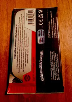 EXTREMELY HEAVY Pokemon TCG Scarlet & Violet Sealed Booster Pack (23.08g!) - Image 4