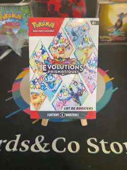 Pokemon Bundle Evolutions Prismatiques 6 Boosters - EV8.5 - Neuf scelle - FR - Image 1