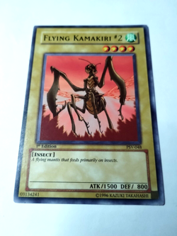 Yu-Gi-Oh Flying Kamakiri #2 Pharaoh's Servant PSV-048 1st Edition - Uncirculated - Image 2