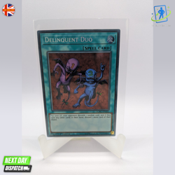Delinquent Duo YuGiOh • Secret Rare • LCKC-EN101 - Image 1