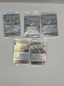 Prismatic Evolutions Stamped EX Promo Cards Lot Of 5! [SEALED] - Image 2