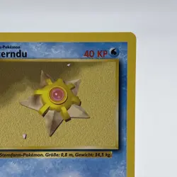 1st Edition Staryu (Sterndu) 65/102 - NM Near Mint German Base Set Pokemon Card - Image 3