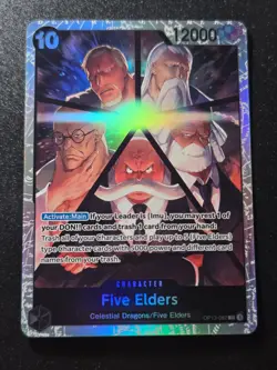 One Piece Card Game - Five Elders - OP13-082 SR - English - Image 1