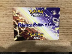 Lady Astrid Pokemon Battle E-Card 2003 Ruby/Sapphire GBA - Image 2