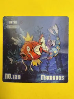2025 Pokemon Eif Magikarp Gyarados Gameboy Lenticular Card P/F! NM! Non-TCG - Image 1