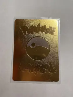 CHARIZARD V Gold Metal Foil Pokemon Card, HP 508 - Image 2
