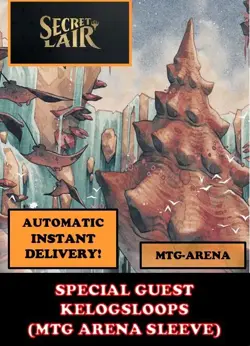 MTGA MTG ARENA CODE CARD SPECIAL GUEST KELOGSLOOPS SECRET LAIR SLEEVE INSTANT - Image 3