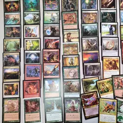 Rith, the Awakener ELF Tribal ELVES R/W/G COMMANDER Magic Deck. ALL 100 Cards - Image 3