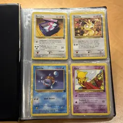WOTC Pokemon Card Bundle - inc Base Set, Jungle, Team Rocket & Pikachu Binder - Image 2