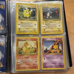 WOTC Pokemon Card Bundle - inc Base Set, Jungle, Team Rocket & Pikachu Binder - Image 3