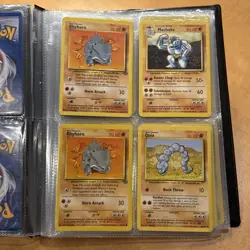 WOTC Pokemon Card Bundle - inc Base Set, Jungle, Team Rocket & Pikachu Binder - Image 4