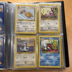 WOTC Pokemon Card Bundle - inc Base Set, Jungle, Team Rocket & Pikachu Binder - Image 5