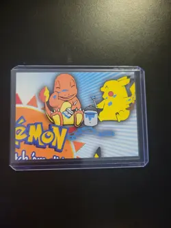 Charmander Pikcahu P02 of 6 Puzzle Piece 2000 Topps Series 3 Pokemon Card - Image 5