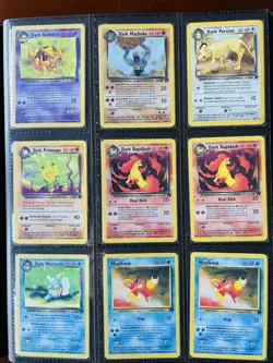 Pokemon TCG Team Rocket Set 67 Card LOT WOTC Vintage 1999 - Image 2