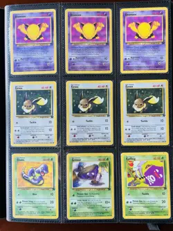 Pokemon TCG Team Rocket Set 67 Card LOT WOTC Vintage 1999 - Image 3