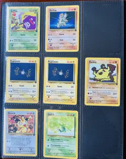 Pokemon TCG Team Rocket Set 67 Card LOT WOTC Vintage 1999 - Image 4