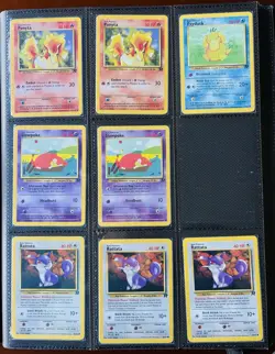 Pokemon TCG Team Rocket Set 67 Card LOT WOTC Vintage 1999 - Image 5