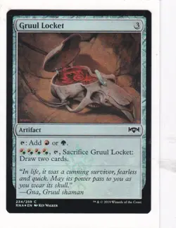 Magic: MTG: Ravnica Allegiance: Foil: Gruul Locket - Image 1