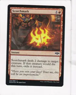Magic: MTG: Ravnica Allegiance: Foil: Scorchmark - Image 1