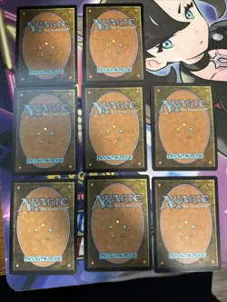 Magic The Gathering 54 Foil Full Art Land Lot & 19 Foil Land . Lot - Image 5