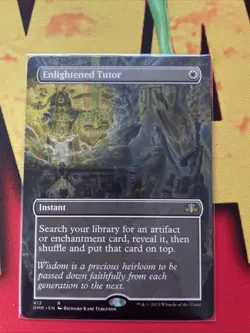 Enlightened Tutor (Borderless) Dominaria Remastered Regular - Image 1
