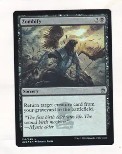 Magic: MTG: Masters 25: Foil: Zombify - Image 1