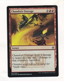 Magic: MTG: Masters 25: Foil: Chandra's Outrage - Image 1