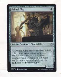Magic: MTG: Masters 25: Foil: Primal Clay - Image 1