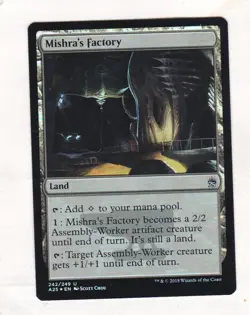 Magic: MTG: Masters 25: Foil: Mishra's Factory - Image 1
