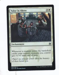 Magic: MTG: Masters 25: Foil: Valor in Akros - Image 1